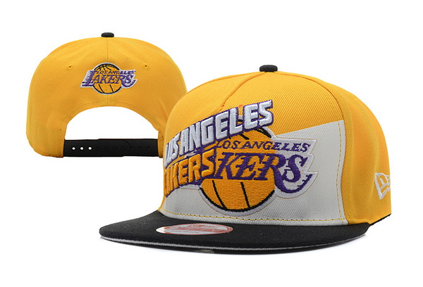 NBA Los Angeles Lakers NE Snapback Hat #91